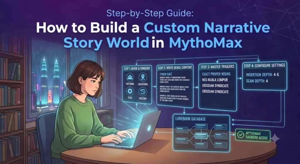How to Build a Custom Narrative Story World in MythoMax