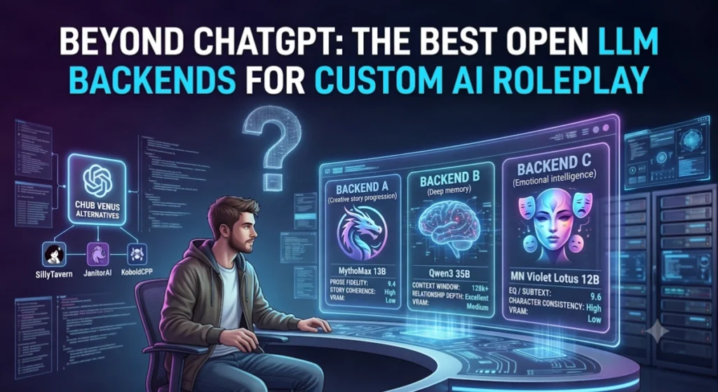 The Best Open LLM Backends for Custom AI Roleplay