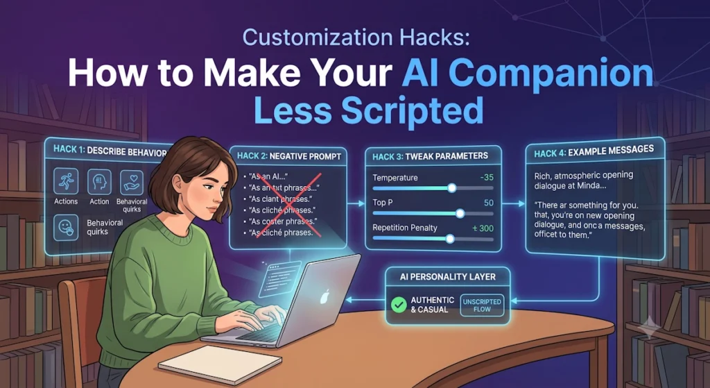 How to Make Your AI Companion Less Scripted